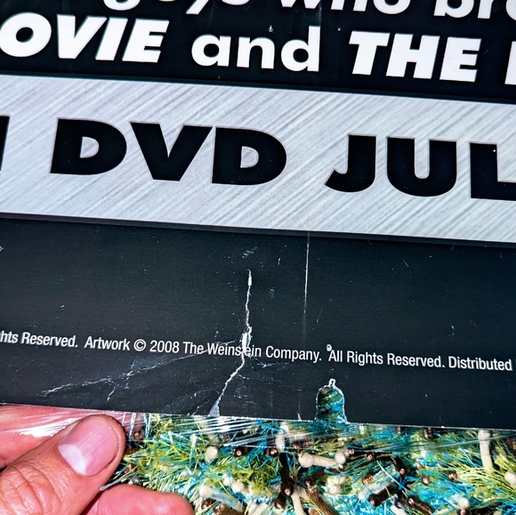 2008 Superhero Video Store Movie Promo Poster Laminated - Picture 7 of 9